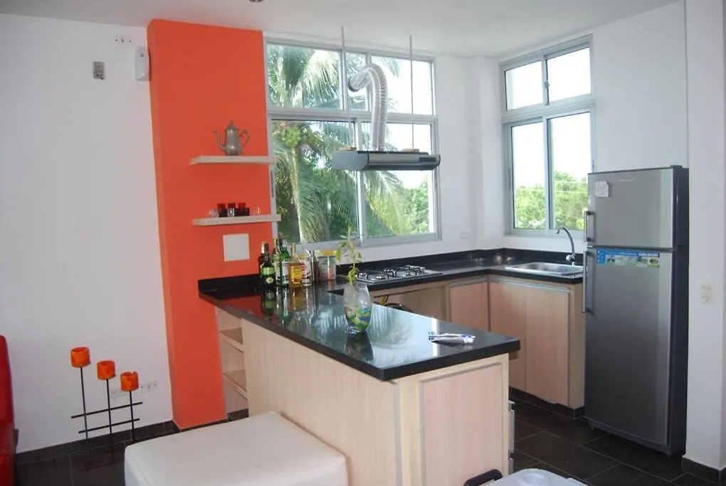 Гостевой дом Casa En La Playa Majuga Картахена Летний дом